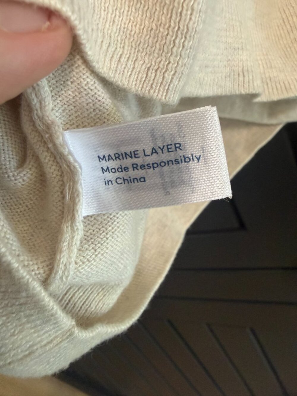 Marine Layer Sweater - Palms. LIKE NEW - Picture 8 of 11